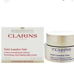 BNIB Clarins Nutri-Lumière Nuit Night Cream 1.6oz